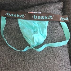 Baskit Men’s XL light blue pouch jockstrap